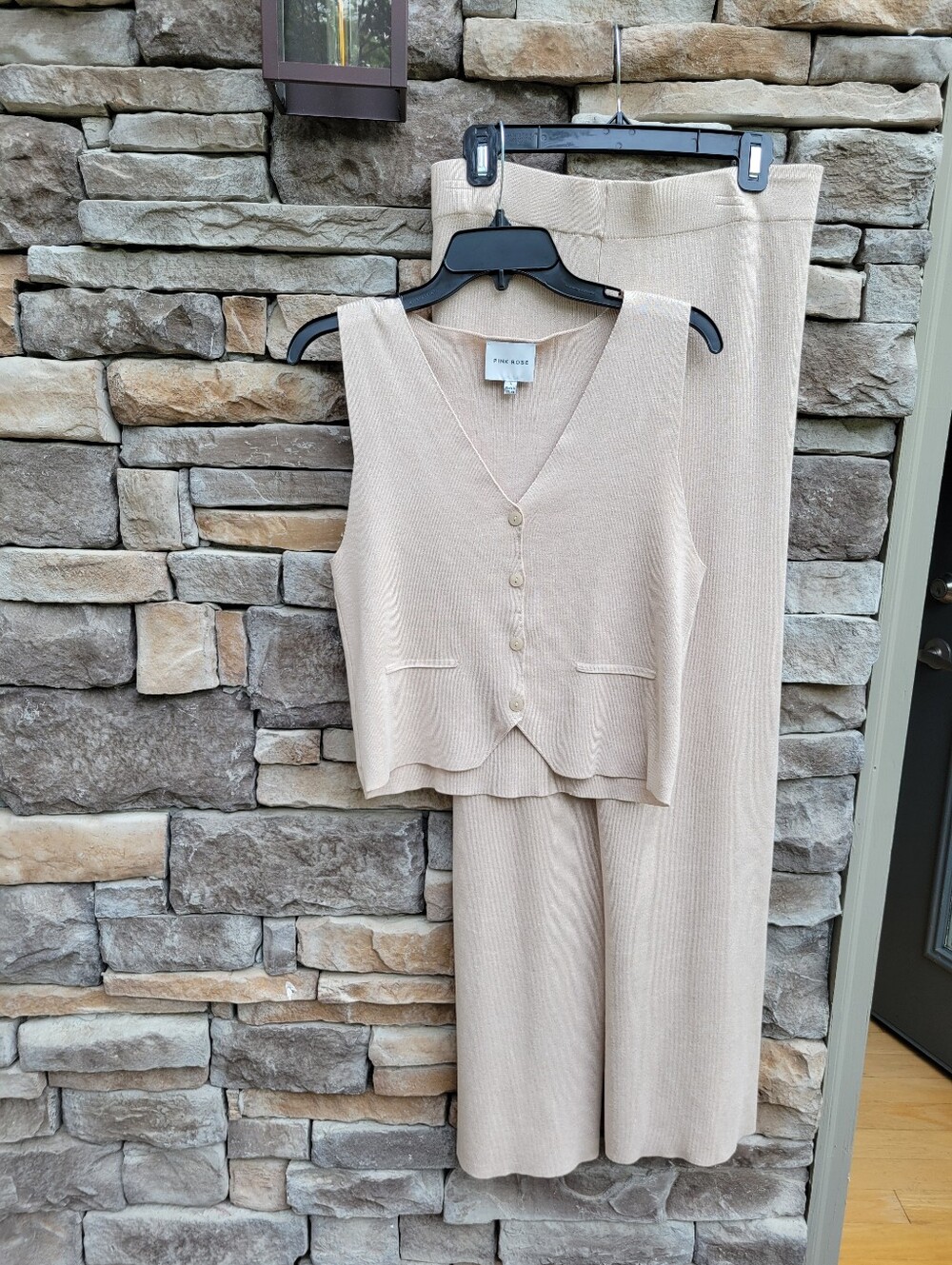 Knit Pants Set